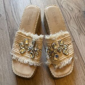 Steve Madden Citra Natural Raffia